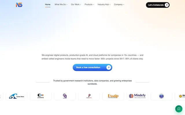 Nagar Software Solution Pvt Ltd website