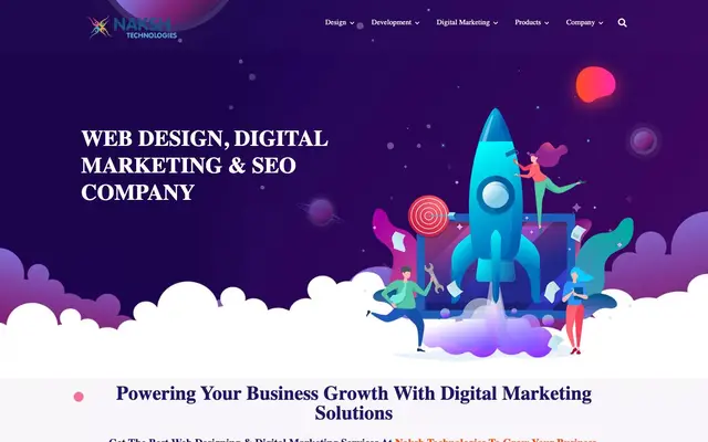 Naksh Technologies website