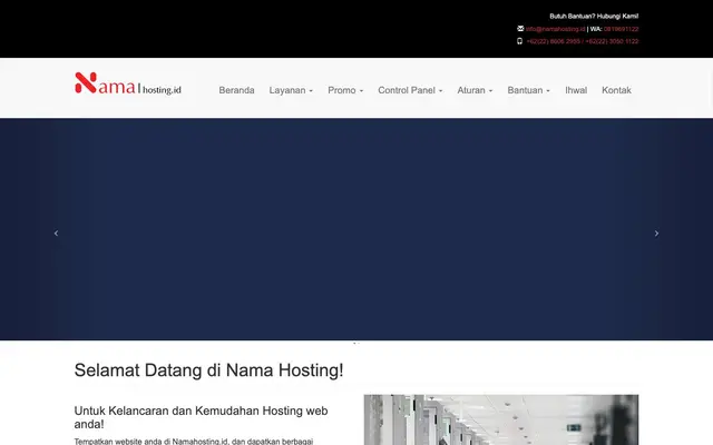 namahosting.id website
