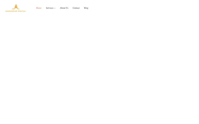 Namaskar Digital website