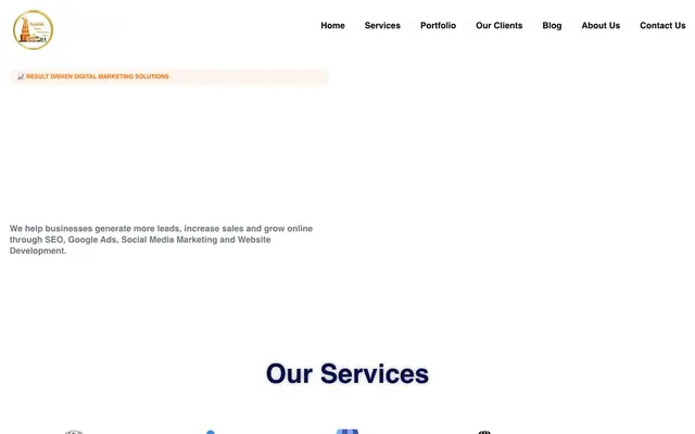 Nashik Digital Marketing Agency website