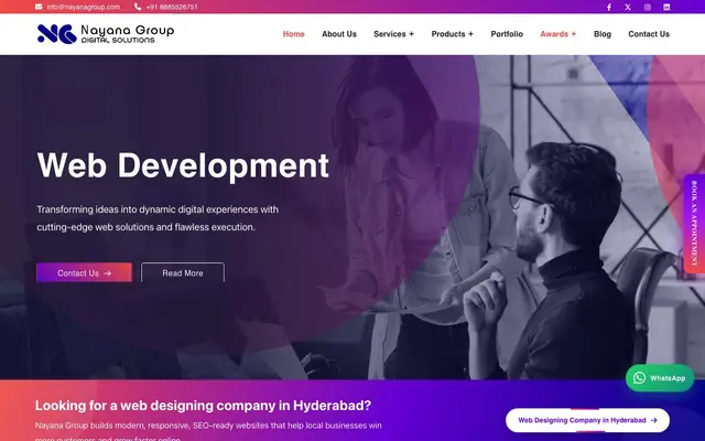 Nayana Group website
