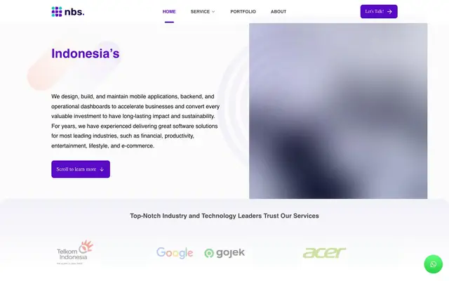 Nusantara Beta Studio (NBS) website