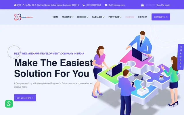 Ndmeea website