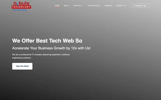 Nebula Technology website