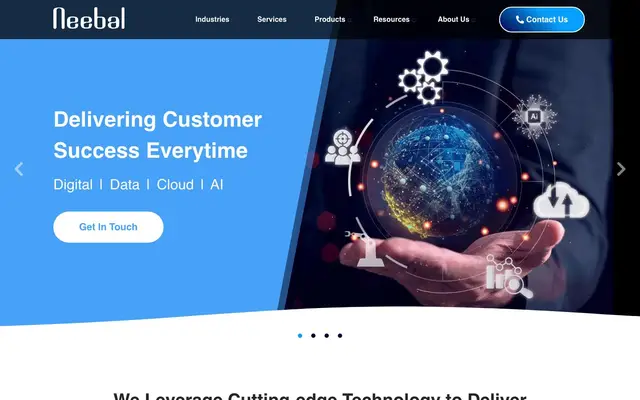 Neebal Technologies website