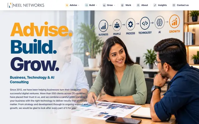 Neel Networks website