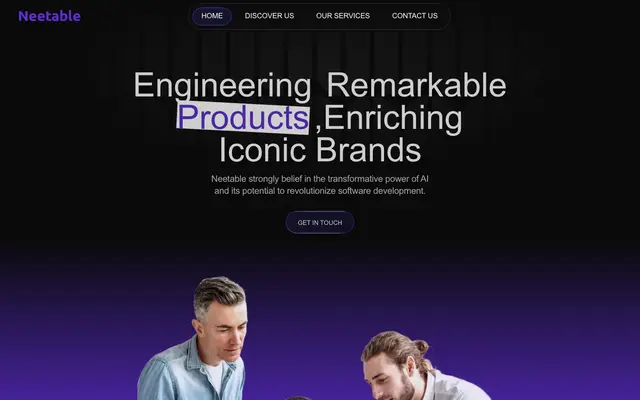 Neetable Technologies website