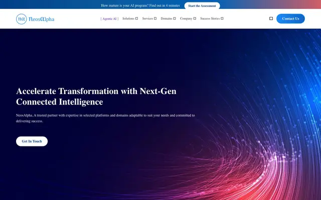 NeosAlpha website
