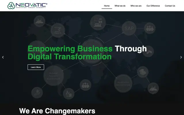 Neovatic Technologies Private limited website