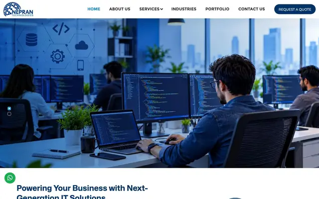 Nepran Technologies website