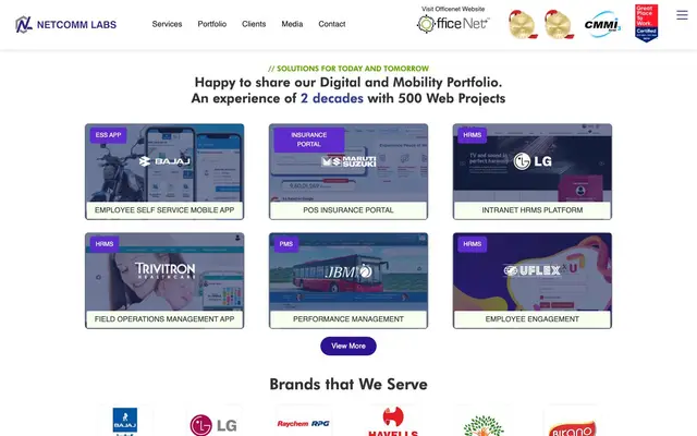 Netcomm Labs Pvt Ltd website