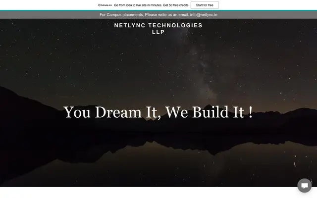 Netlync Technologies website