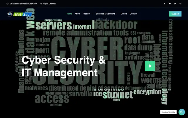 Netsec Solution website