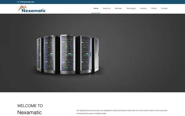 Nexamatic Software Solutions Pvt Ltd website