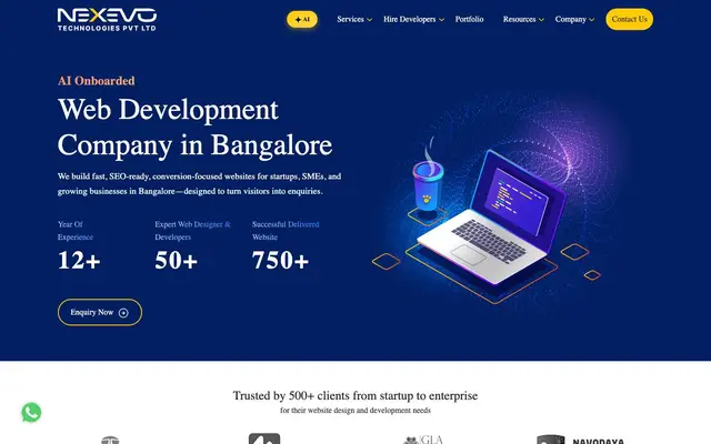 Nexevo Technologies Private Limited website