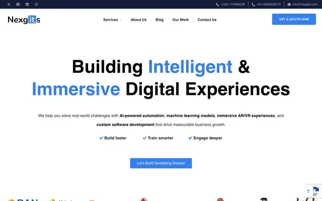 Nexgits Private Limited website