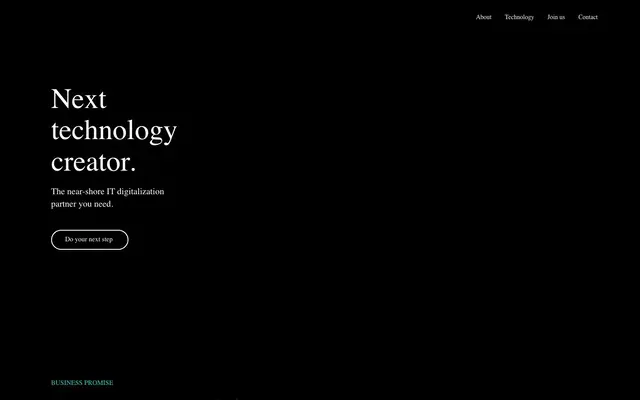 Nexttech website