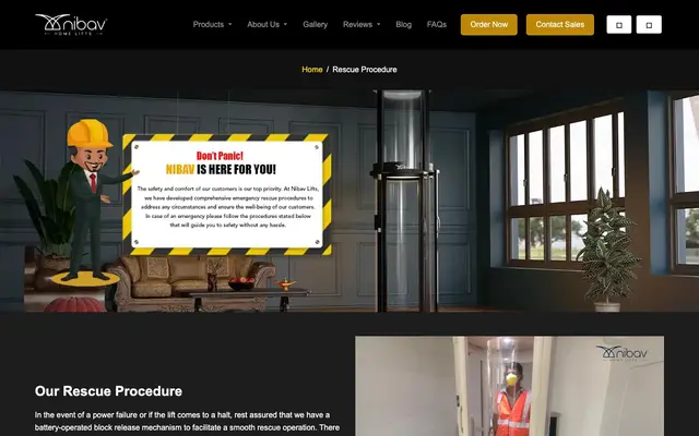 Nibav IT Solutions Limited website