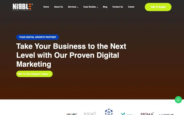 Nibble Software website