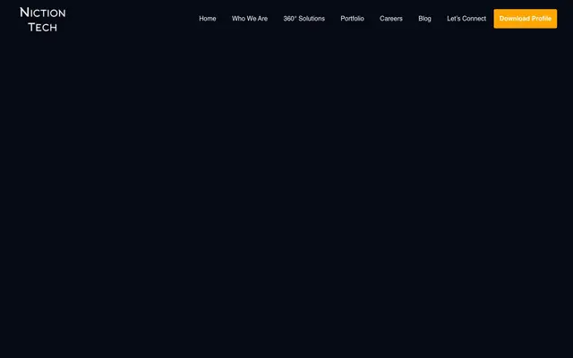 Niction Tech website