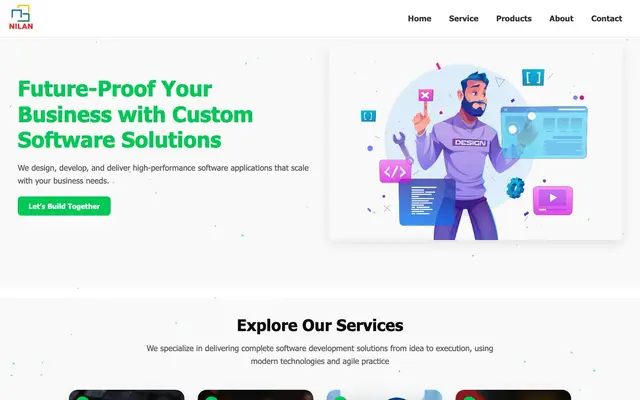Nilan Tech website