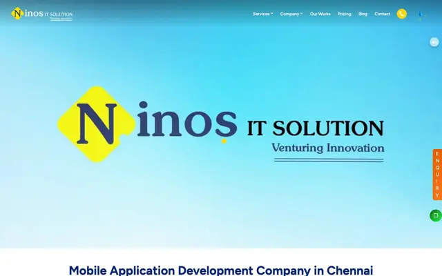 Ninos IT Solution website