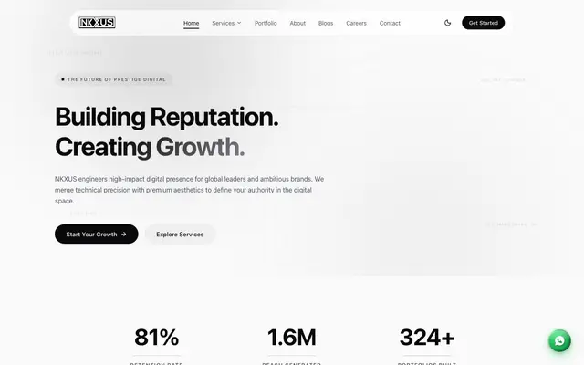 NKXUS PRIVATE LIMITED website