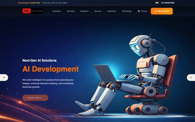NNB Network Private Limited website
