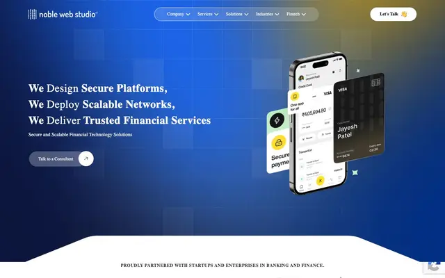 Noble Web Studio Pvt. Ltd website
