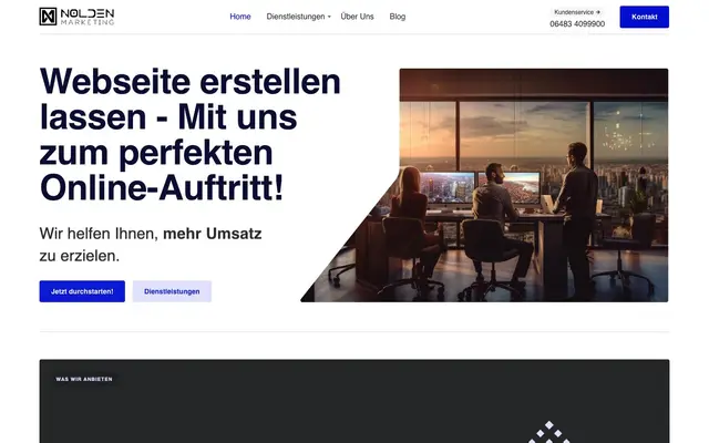 𝗪𝗘𝗕𝗗𝗘𝗦𝗜𝗚𝗡 𝗔𝗚𝗘𝗡𝗧𝗨𝗥 Berlin - NOLDEN MARKETING website