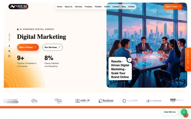 NOORYAK TECHNOLOGIES website