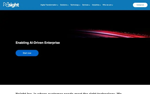 Nsight Inc (4sight Solutions Pvt. Ltd.) website