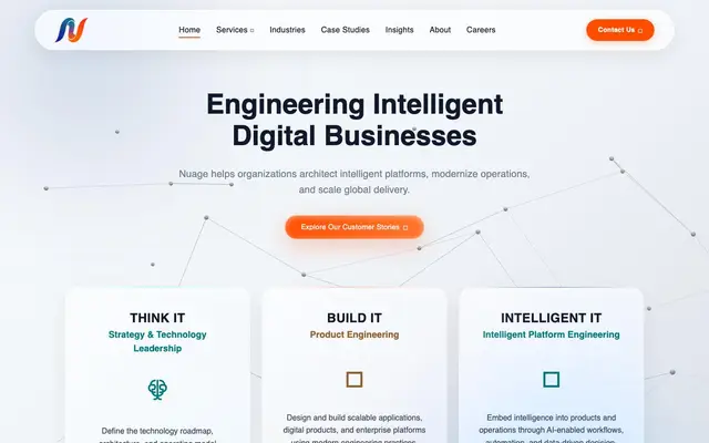 Nuage Biztech Private Limited website