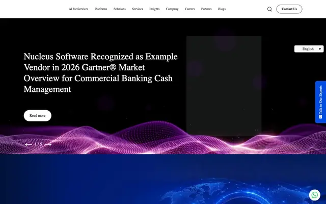 Nucleus Software Exports Limited website