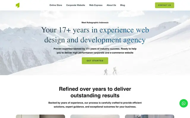 Nukegraphic Indonesia website