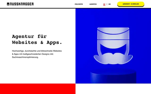 nussknagger GmbH - Agentur für Webseiten & Apps website