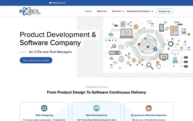 N-Xperts Solutions (NXSOL Private Limited) website