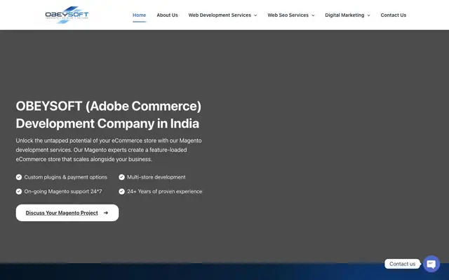 OBEYSOFT website