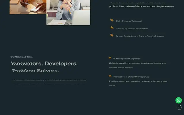 Ocean Infotech website