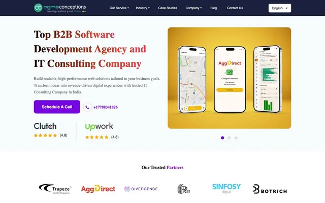 Ogma Conceptions | Hire Saas React Native Hybrid Flutter Web App developers in Kolkata, India website