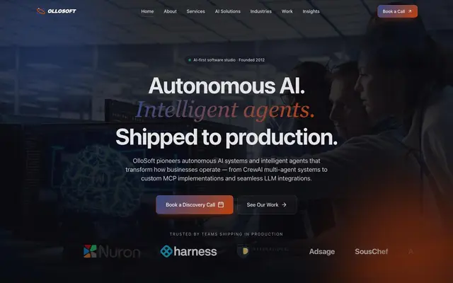 Ollosoft Technologies Private Limited website