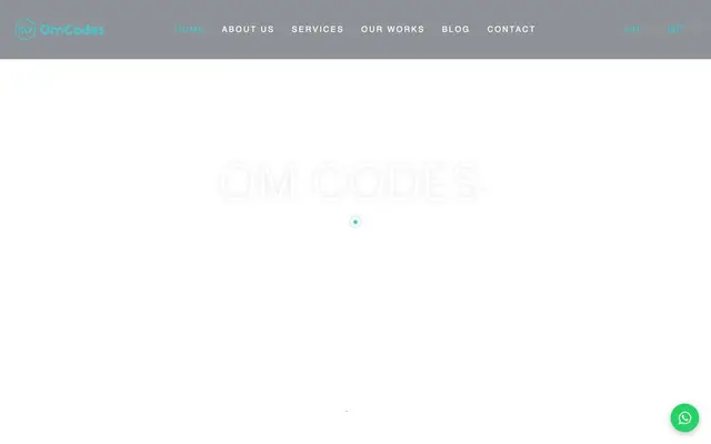 OmCodes - Web & App Development Company website