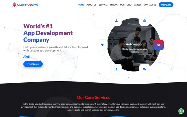 OMINFOWAVE SOFTWARE SERVICES PVT. LTD website