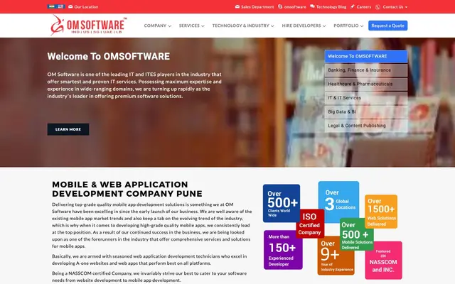OMSOFTWARE PVT LTD website