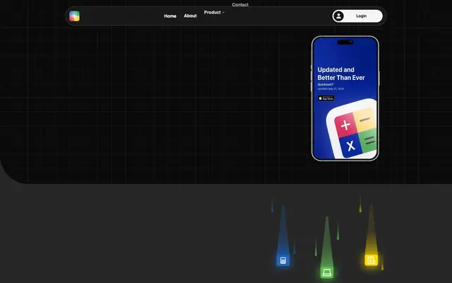 OM Tech Software website