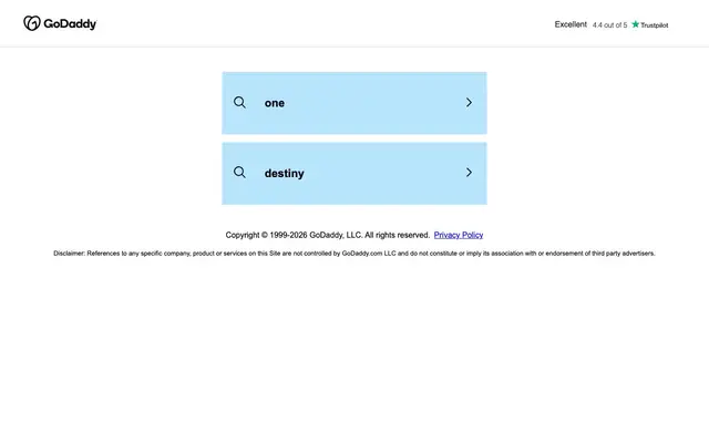 Freelance - One Destiny Technologies website