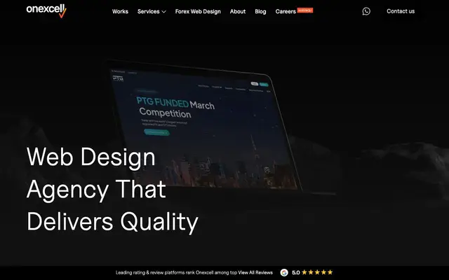 Onexcell website