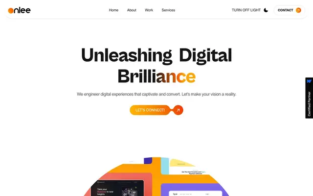 Onlee Agency - Website Design & Development Agency website