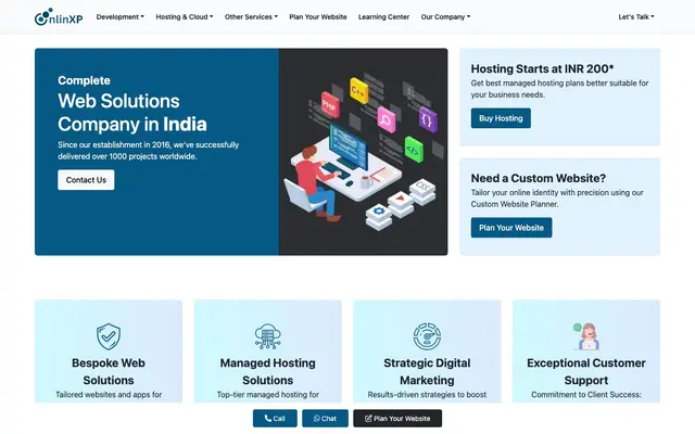 Onlinxp website